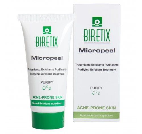 Очищаючий скраб-ексфоліант для проблемної шкіри / Cantabria labs Biretix Micropeel, 200 ml