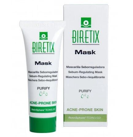Себорегулююча маска для шкіри з акне / Cantabria Labs Biretix Mask, 25 ml