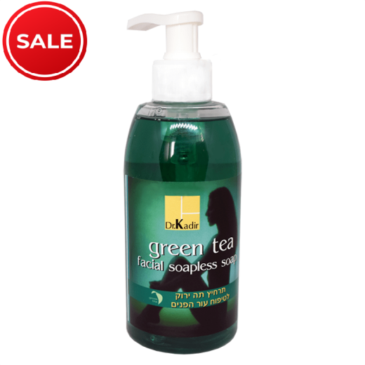 Гель для очищення шкіри Зелений чай / Dr. Kadir Green Tea-Soapless Soap (Pump), 330 ml