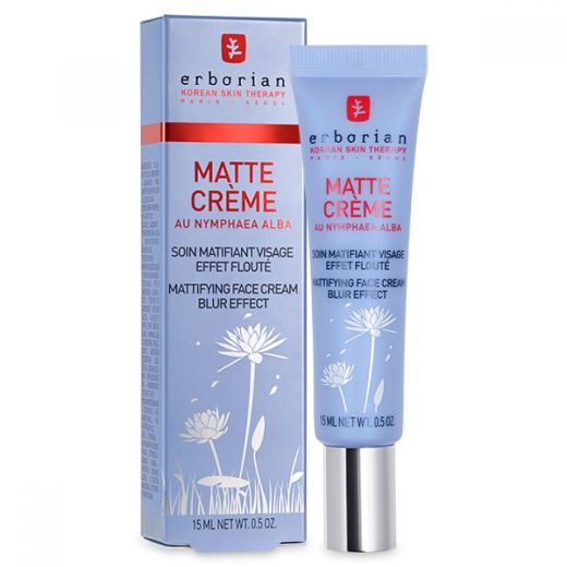 Ультра матуючий крем для обличчя / Erborian Matte Cream Mattifying Face Cream Blur Effect, 15 ml