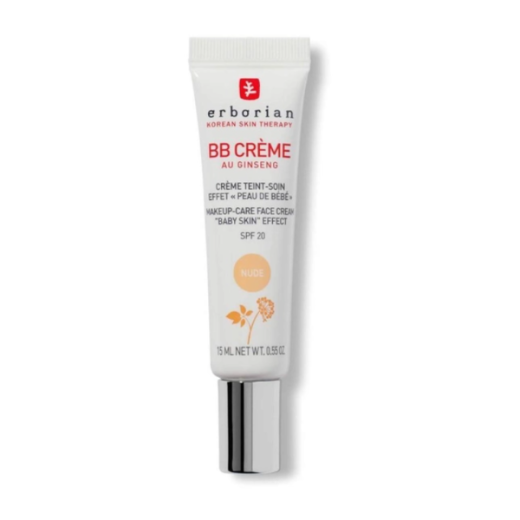 BB Крем Нюд з тонуючим ефектом / Erborian BB Cream Nude Makeup-Care Face Cream "Baby skin effect", 15 ml