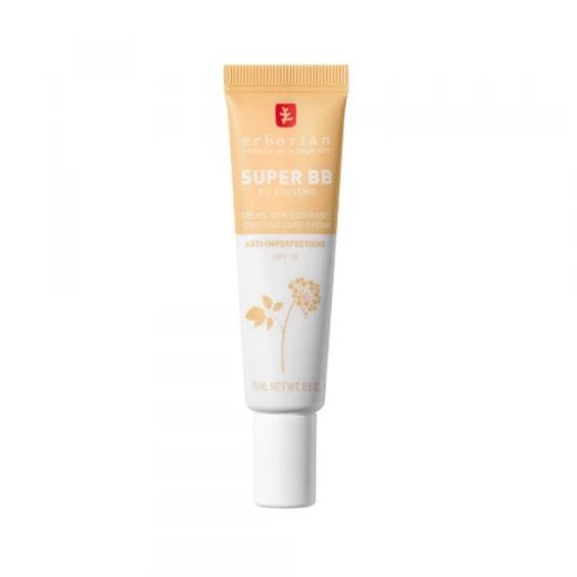 Тонуючий ВВ крем для обличчя Ньюд / Erborian Super BB Cream Nude, 15 ml