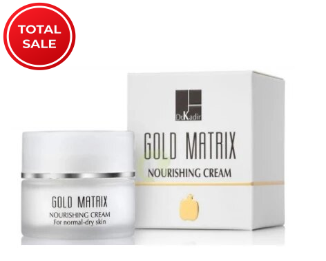 Живильний крем для нормальної та сухої шкіри / Dr. Kadir Gold Matrix Nourishing Cream, 50 ml